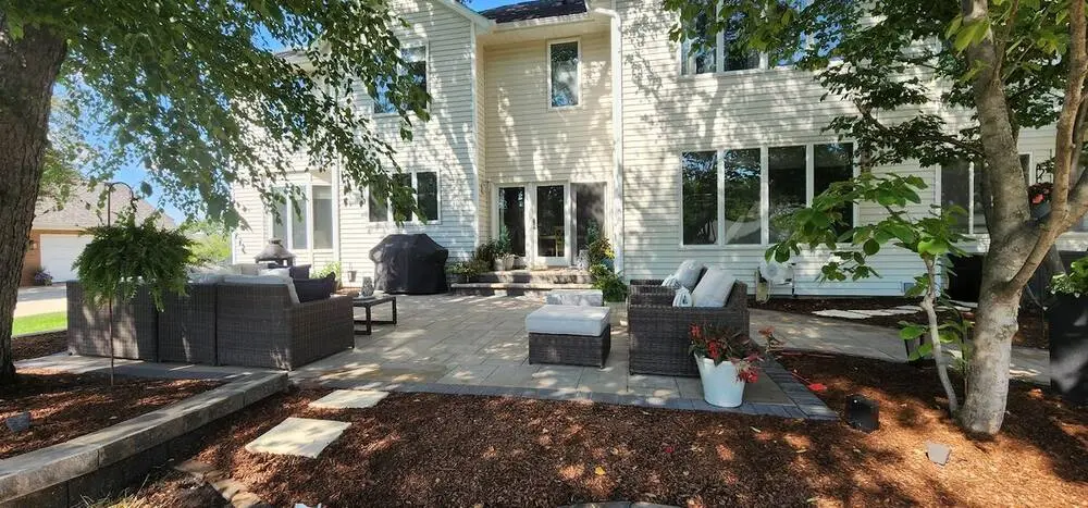 Landscape project by Landforms Design Inc in Cedar Rapids Iowa