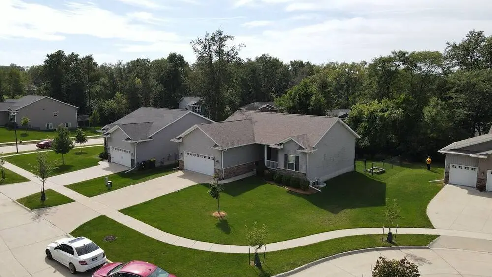 Landscape project by Landforms Design Inc in Cedar Rapids Iowa