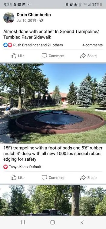 Landscape project by Landforms Design Inc in Cedar Rapids Iowa