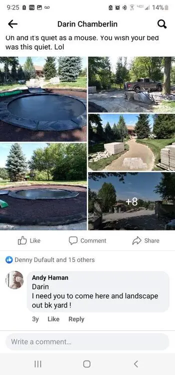 Landscape project by Landforms Design Inc in Cedar Rapids Iowa