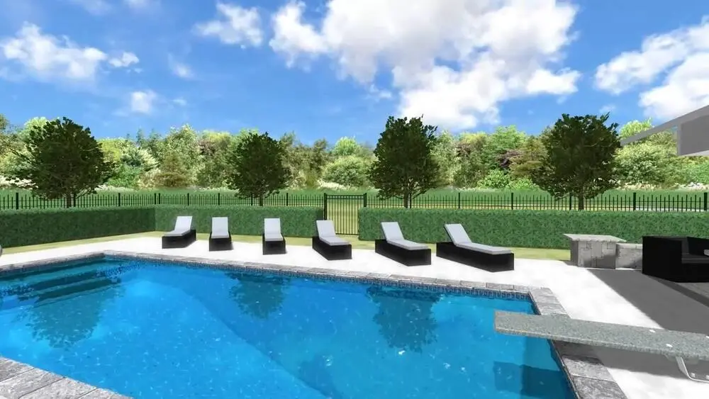 Landscape project by Landforms Design Inc in Cedar Rapids Iowa