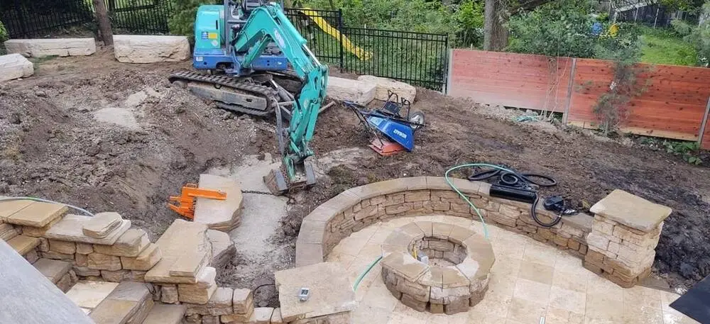 Landscape project by Landforms Design Inc in Cedar Rapids Iowa