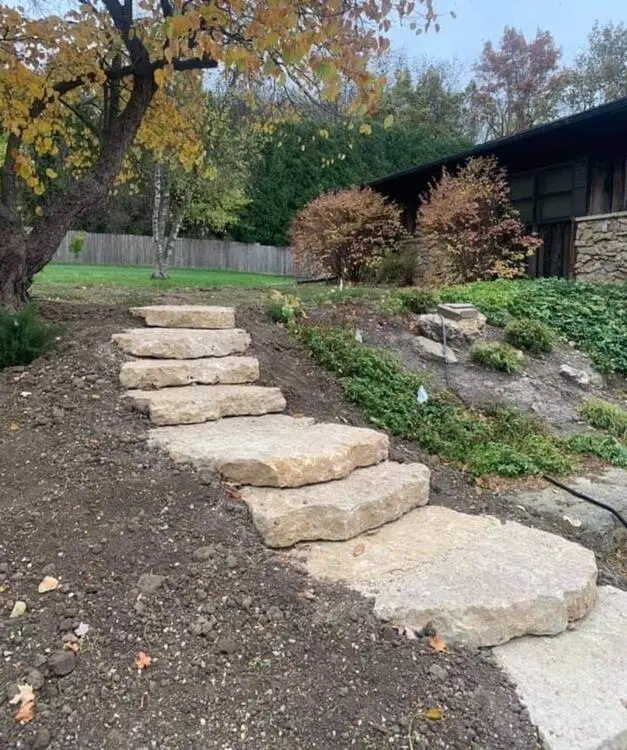 Landscape project by Landforms Design Inc in Cedar Rapids Iowa