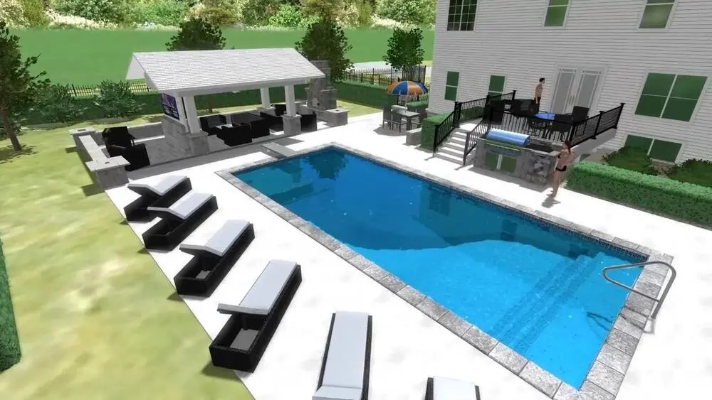 Landscape project by Landforms Design Inc in Cedar Rapids Iowa
