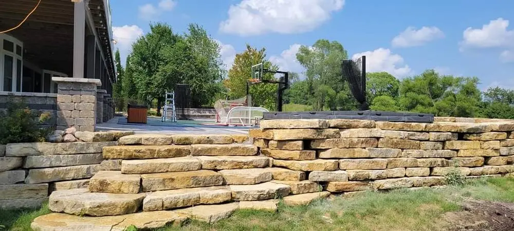 Landscape project by Landforms Design Inc in Cedar Rapids Iowa