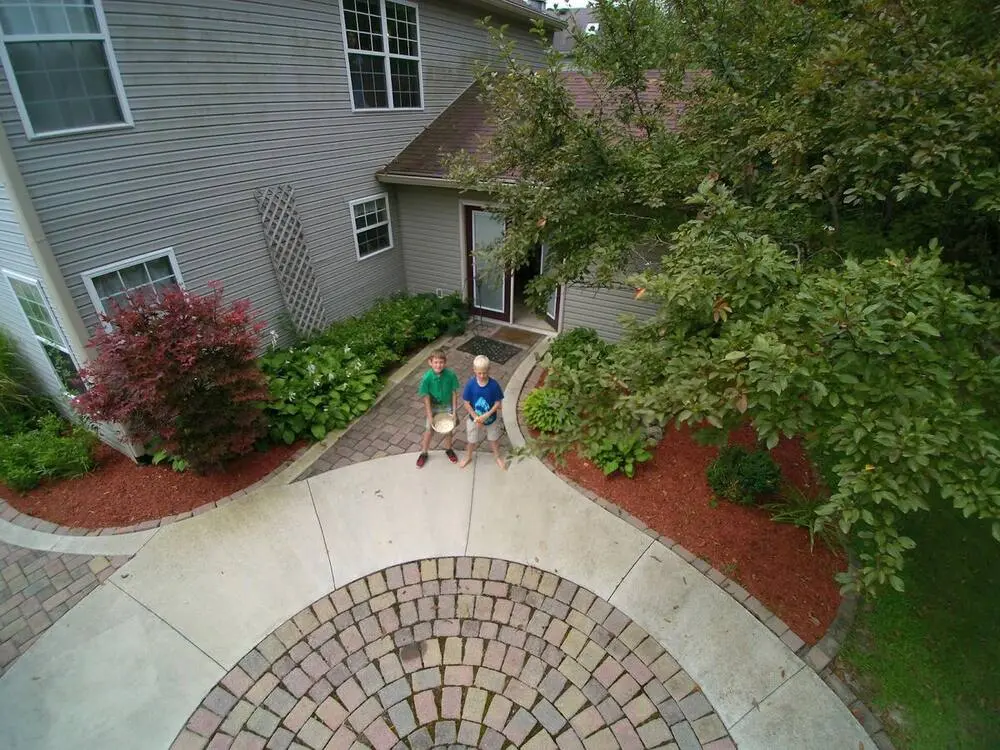 Landscape project by Landforms Design Inc in Cedar Rapids Iowa