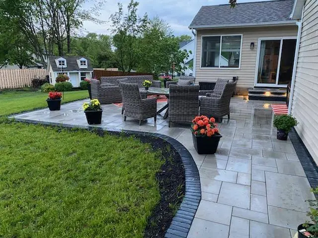 Landscape project by Landforms Design Inc in Cedar Rapids Iowa