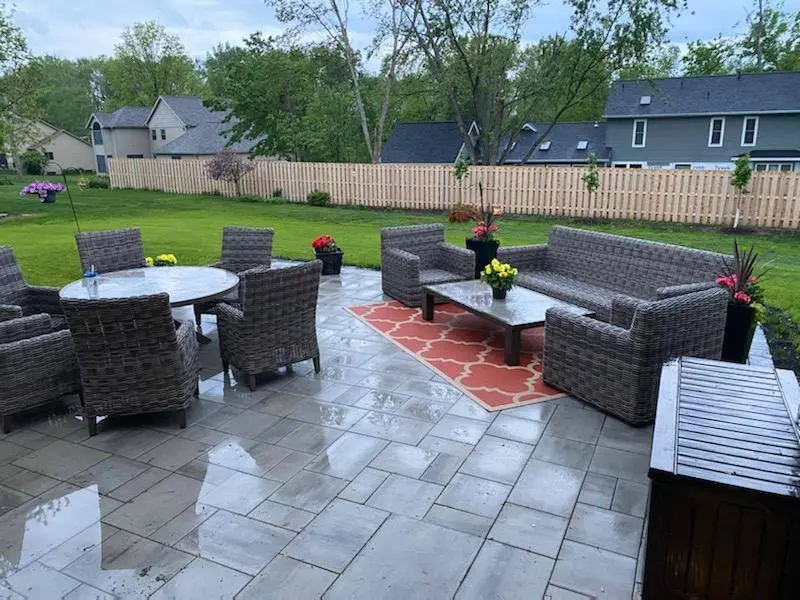 Landscape project by Landforms Design Inc in Cedar Rapids Iowa