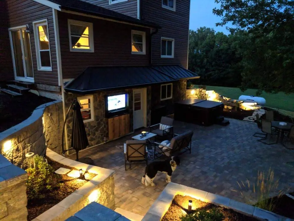 Landscape project by Landforms Design Inc in Cedar Rapids Iowa