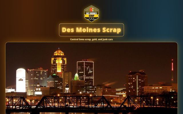 Des Moines Scrap website preview