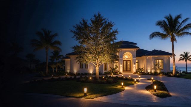 Naples Night Lighting website preview
