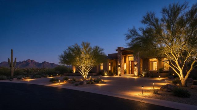 Scottsdale Night Lighting website preview